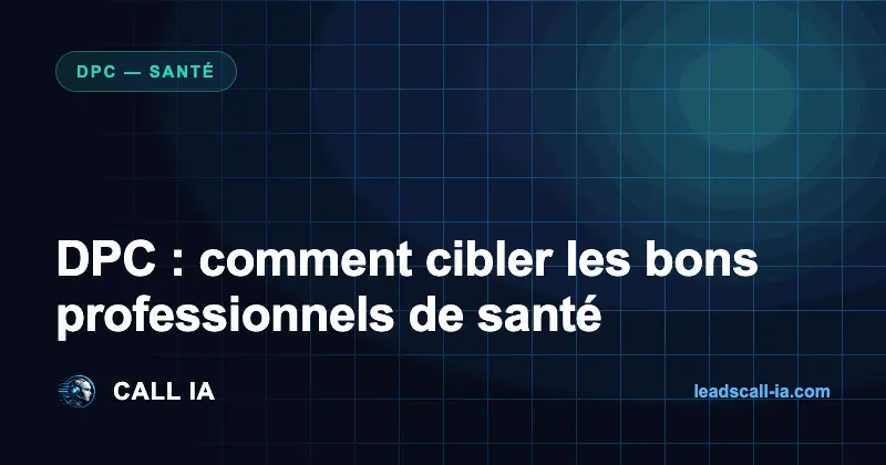 DPC : comment cibler les bons professionnels de santé